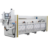 Cadre de fenêtre en aluminium à grande vitesse faisant la machine BT30 perceuse de routeur horizontal conique de broche pour la copie de profils