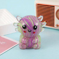 Jouet anti-stress Axolotl Squishy personnalisable avec logo – Jouet à presser doux pour le bureau et la relaxation