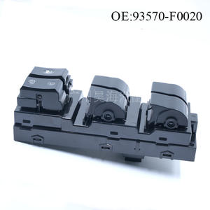 Interruptor Regulador de Ventana de Plástico ABS 93570-F0020 para Modelos Hyundai Elantra 2017-2020, Nuevo - Product Image 2