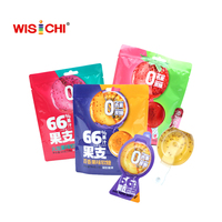 Free Sample Jelly Candy Low Sugar 66% Fruit Juice Vegan Candy Sweet Imports Chinese Candy