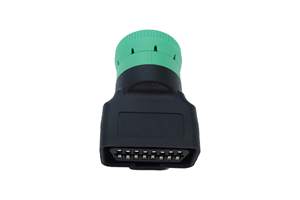 نوع 2 الأخضر 9pin J1939 ذكر إلى OBD2 محول أنثى J1939 - J1962 9pin-16pin محول (J1939 Type2 (أخضر)) - Product Image 5