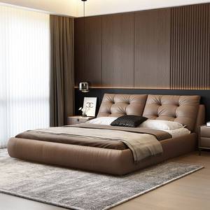 Cama Moderna Baoto con Almacenamiento, Madera de Pino Sólida, Tamaño Completo, Muebles para Dormitorio - Product Image 2