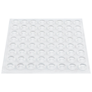 Protection de placard anti-collision autocollante en silicone avec coussinet en feutre Jiufa Furniture - Product Image 4