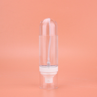 Bouteille en plastique sur mesure pour soins de la peau vides Ensemble de bouteilles en plastique avec bouteille de lotion en plastique cosmétique