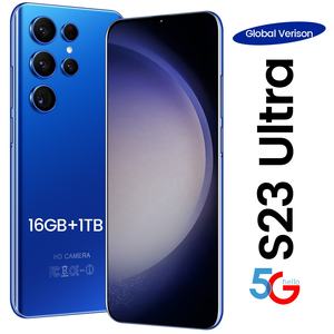 Téléphone 5G S23 Ultra <span class=keywords><strong>S22</strong></span> Ultra en promotion, smartphone Android 13 HD 7,3 pouces avec 16 Go + 1 To, débloqué, appareil photo arrière 108 MP - Product Image 3