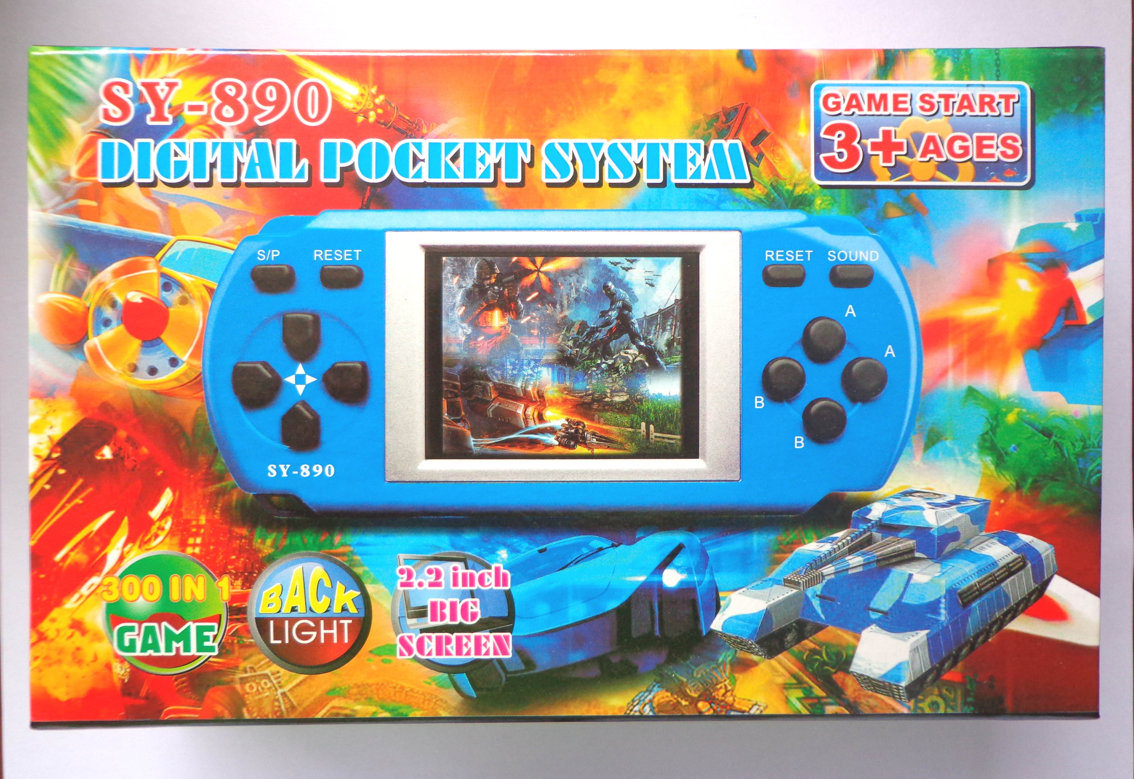 Kids Handheld Game Console - Classic Games & Multi Languages