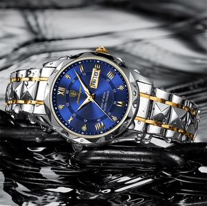 Nouvelle Montre Homme de Luxe 615, Montre-Bracelet de Marque Supérieure pour Homme, Étanche, Lumineuse, Date et Jour, Mouvement Quartz - Product Image 4
