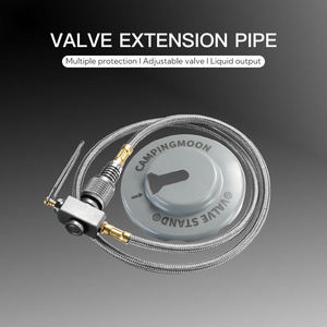<span class=keywords><strong>Tuyau</strong></span> de réservoir de <span class=keywords><strong>gaz</strong></span> Campingmoon, adaptateur de <span class=keywords><strong>gaz</strong></span> <span class=keywords><strong>butane</strong></span> en alliage d'aluminium pour extérieur, rallonge de <span class=keywords><strong>tuyau</strong></span> de cuisinière à <span class=keywords><strong>gaz</strong></span> avec valve - Product Image 2