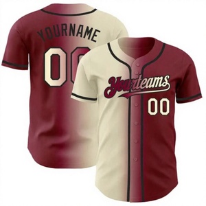 Maillot de baseball personnalisé Yourteams 00, impression sublimée sur le devant, unisexe, adulte, manches courtes, respirant, séchage rapide, polyester, sport - Product Image 3