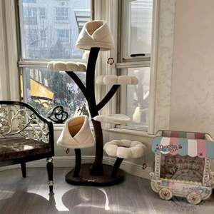 Kinghon <b>Cat</b> Climbing Frame <b>Large</b> <b>Cat</b> Nest Integrated Four Seasons Universal Super <b>Large</b> Space <b>Cat</b> <b>Scratching</b> Board - Product Image 5