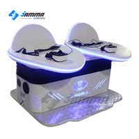Tapis volant fou vr jeu de simulation montagnes russes vr jeu vr toboggan