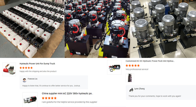 DC tipper trailer mini hydraulic power pack unit small hydraulic power unit for hydraulic system 12 volt hydraulic power unit