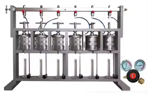 6 cup áp suất thấp Lọc Press/lplt Lọc khoan chất lỏng Tester thiết bị phòng thí nghiệm thiết bị phân tích bùn thử nghiệm - Product Image 3