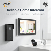 Système d'interphone vidéo sans fil TFT LCD 10 pouces 1080P avec appel vidéo bidirectionnel, détection de mouvement, résistant à l'eau, Tuya
