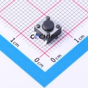 TSD003A04518A02 Tactile Switch SMD-4P,6x6mm Switch Round Button 1.8N Vertical Mount 6mm - Product Image 1