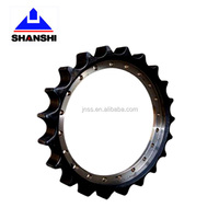 Chaîne de chenille Robex 220, maillon de chenille Robex 250LC-7, rouleau inférieur, roue d'entraînement et pignon pour excavatrice Hyundai R210-3, R220, R260, R275