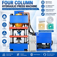 Presse hydraulique à quatre colonnes, équipement industriel, outillage vertical à trois poutres, grande capacité, contrôle numérique