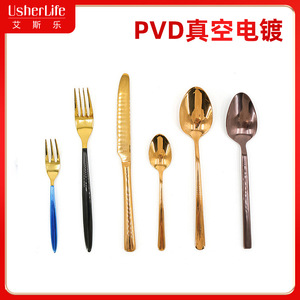 <b>Dinner</b> Knives Stainless Steel Mirror Polish Modern Design Flatware <b>Set</b> - Product Image 5