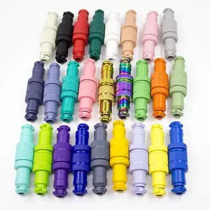 Adattatore a 4 pin in rame colorato GX12/GX16/YC8/1B per aviazione con funzione di ricarica e trasferimento dati, compatibile al 100% con cavi OEM - Product Image 1