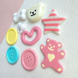 Cute Resin Bear <b>Charms</b> for <b>Croc</b> Shoes, DIY Hair Accessories, Phone Case, Keychains, Craft Decoration Gifts - Product Image 2
