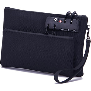 Borsa per soldi chiusa a doppio strato, deposito accessori, forniture per notarili passaporto, cerniera - Product Image 3