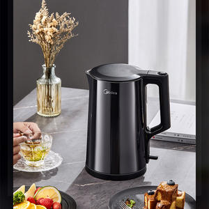 กาต้มน้ำไฟฟ้า Midea 1.7 ลิตร ปิดอัตโนมัติ รักษาความร้อน ฐานหมุนได้ 360 องศา หม้อต้มน้ำสำหรับใช้ในบ้าน - Product Image 4