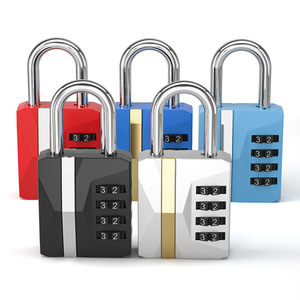 Ch-615 All <b>Metal</b> Zinc Alloy Combination Padlock 4 Digit Warehouse Door Cabinet Lock Gym <b>Locker</b> Security Lock - Product Image 1
