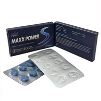Vente directe d'usine, extrait d'épimède de maca noire haute performance, pilules bleues