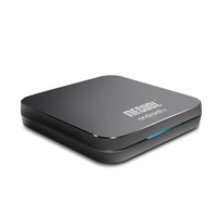Google Certifié OTA MECOOL Androidtv Boîte de TÉLÉVISION Android 9.0 KM9 PRO ATV DDR4 2 GO RAM 16 GO Amlogic S905X2 4K USB3.0 KM9 BOÎTE de TÉLÉVISION