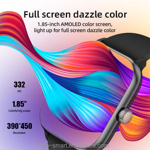 <span class=keywords><strong>Reloj</strong></span> inteligente de moda 2024 para hombres y mujeres BT Calling Health Fitness Tracker <span class=keywords><strong>deportivo</strong></span> 1,85 pulgadas AMOLED Alexa Voice IP68 <span class=keywords><strong>Smartwatch</strong></span> - Product Image 2