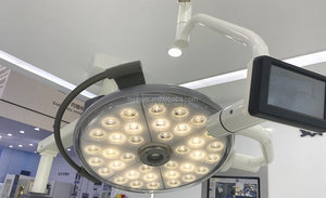 Thiết kế mới <span class=keywords><strong>shadowless</strong></span> LED bệnh viện hoạt động ánh sáng trần gắn phẫu thuật OP đèn cho Nhà hát điện nguồn điện - Product Image 2