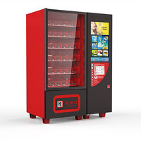 24/7 Mini distributeur automatique de nourriture pour animaux de compagnie distributeur en métal pour chien Snack & Treats accepte les paiements par carte de crédit et pièces de monnaie