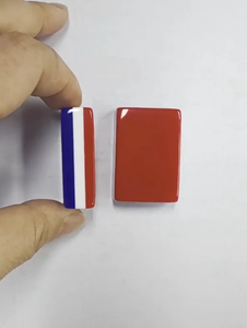 American Flag <b>Mahjong</b> Tiles <b>Set</b> Classic Portable Game for 4 Players Red White Blue Design - Product Image 2