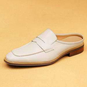 Zapatos Clásicos de Verano para Hombre, de Cuero PU, Cómodos, Transpirables, Antiolor, con Tacón Antideslizante, Entresuela y Suela de Goma, con Cordones Fáciles de Ajustar - Product Image 6