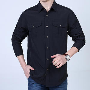 Camicia da lavoro Softshell ad asciugatura rapida rimovibile manica lunga da arrampicata da esterno - Product Image 3