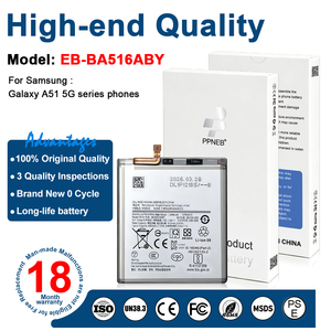 Batteria di Ricambio Originale EB-BA516ABY 4500mAh per Cellulare Samsung Galaxy <span class=keywords><strong>A51</strong></span> 5G con 18 Mesi di Garanzia - Product Image 3