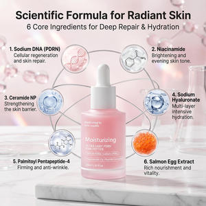 เซรั่มแอมพูล PDRN <span class=keywords><strong>DNA</strong></span> เปปไทด์แซลมอน โลโก้สั่งทำพิเศษ  ลดเลือนริ้วรอย ต่อต้านริ้วรอย  ผสมวิตามินซีและไฮยาลูรอนิค แอซิด 30 มล. - Product Image 3