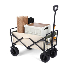 Chariot de jardin pliable de camping GodsWord avec roues Chariot pliable utilitaire pour camping familial et fête - Product Image 1