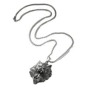 Men Viking Pet Totem <b>Necklace</b>, Vintage Stainless Steel Nordic Mythological Animal Pendant <b>Necklace</b>, Personalized <b>Celtic</b> Jewelry - Product Image 5