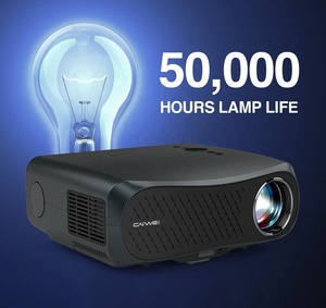โปรเจคเตอร์พกพา 4K 1750 ANSI, โปรเจคเตอร์โฮมเธียเตอร์ WiFi 6, โปรเจคเตอร์ขนาดเล็กความสว่างสูง 1080P สำหรับดูหนังกลางแจ้ง - Product Image 3