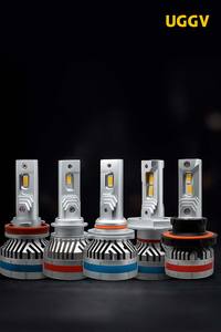 UGGV T20 Factory-Direct <span class=keywords><strong>Ampoule</strong></span> de phare LED universelle pour <span class=keywords><strong>H1</strong></span> H3 H4 <span class=keywords><strong>H7</strong></span> H11 9005 9006 IP68 6000 K CSP OEM & Vente en gros - Product Image 3