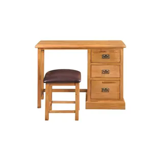 Bajo MOQ QUEENSLAND Tocador y silla Set Muebles de madera Muebles de dormitorio Diseño personalizado Precio más bajo