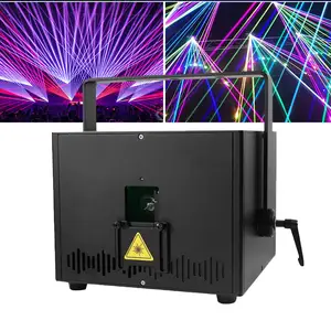 10W pleine couleur en gros ventes directes Animation led fête lumière disco scène projecteur laser lumières