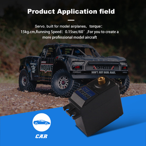 6V-<span class=keywords><strong>7</strong></span>.4V 15kg kim loại bánh răng tốc độ cao mô-men xoắn tiêu chuẩn <span class=keywords><strong>servo</strong></span> kỹ thuật số động cơ <span class=keywords><strong>servo</strong></span> cho xe thông minh thuyền máy bay trực thăng tự Làm Robot - Product Image 3