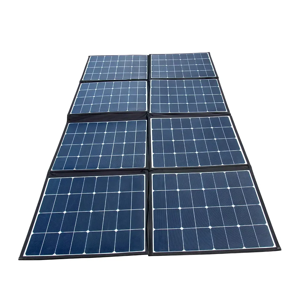 Waterproof 100w 200w 300w 400w Flexible Foldable Monocrystalline Silicon Best Seller High Efficiency For Solar Energy System