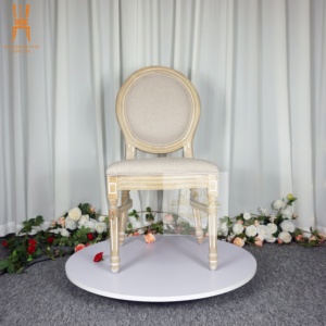 Silla <span class=keywords><strong>Luis</strong></span> con Respaldo Redondo, Nueva, Directo de Fábrica, para Alquiler en Bodas, Eventos, Banquetes y Fiestas - Product Image 1