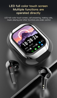 Écouteurs sans fil Traducteur intelligent IA avec Longue Autonomie de Batterie, Écran tactile intelligent et Réduction du Bruit, Casque Intra-auriculaire pour les Voyages