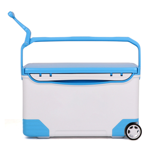 Badu <span class=keywords><strong>40L</strong></span> Xách Tay Bền Màu Xanh/Đỏ Lớn Nhựa Cứng Rotomolded <span class=keywords><strong>Ice</strong></span> <span class=keywords><strong>Cooler</strong></span> Hộp <span class=keywords><strong>Ice</strong></span> Ngực Mát Với Bánh Xe Bán Sỉ - Product Image 2