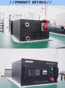 Test de salle de centre de données de banque de charge en rack refroidi par liquide AC 220V 30KW pour les tests de générateur - Product Image 6