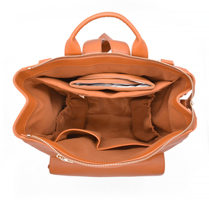 Nieuwe Aankomst Kwaliteit Veganistische Lederen Luiertas Rugzak Mode Ontwerpers Luiertas Voor Baby - Product Image 5